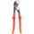 WATER PUMP PLIER, INSULATED, V, GROOVE JOINT, 1⅛ IN MAX JAW OPENING, 10 IN OVERALL L, SERRATED