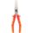 LONG NOSE PLIER, INSULATED, 2¼ IN MAX JAW OPENING, 8⅛ IN OVERALL L, 2⅞ IN JAW L, SERRATED