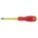 INSULATED PHILLIPS SCREWDRIVER, #2 TIP SIZE, 8 1/2 IN OVERALL L, 4 IN SHANK L