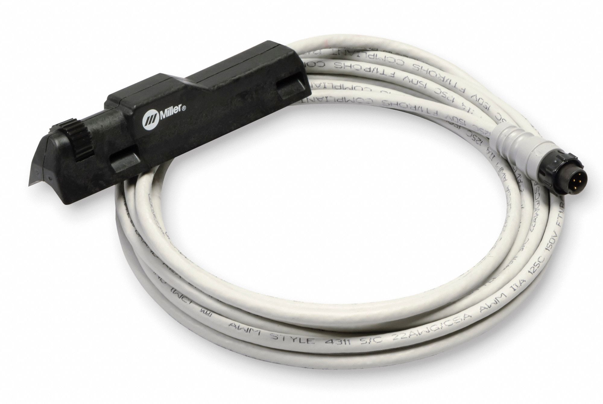 MILLER ELECTRIC TIG Remote Finger Control 26 1/2 ft Cable Lg, Rotary