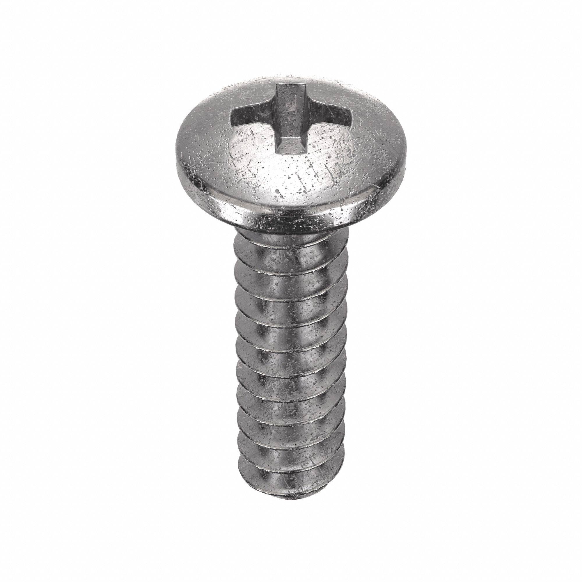 MACHINE SCREW, #2-56 THREAD, 5/16 IN L, 18-8 SS, PLAIN FINISH, PAN, PHILLIPS, 100 PK