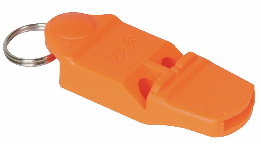 1ZBY6 - Whistle Horn Blast Orange ABS Plastic