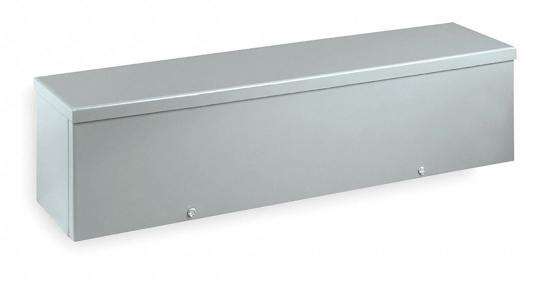 WIEGMANN RSCG040424 Wiring Trough,Mtllc,4In.Hx 4In.Wx 24In.D 1ZHJ6