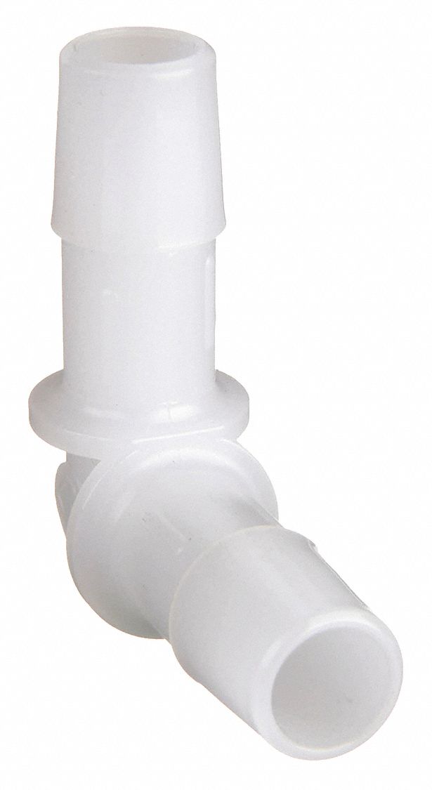 PVDF, Barbed x Barbed, Elbow, 90 Degrees 1ZJJ9L02NK Grainger