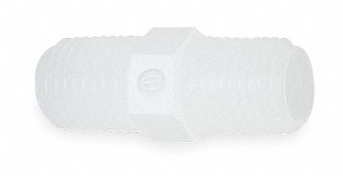 Nipple,Threaded Hex,Poly,1/2 In NPT,PK10