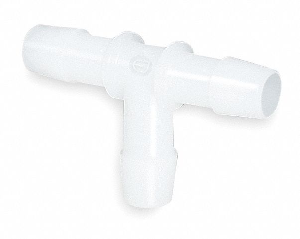 ELDON JAMES T0-16HDPE Tee,1 In,Barbed,HDPE,PK10 1ZKC6