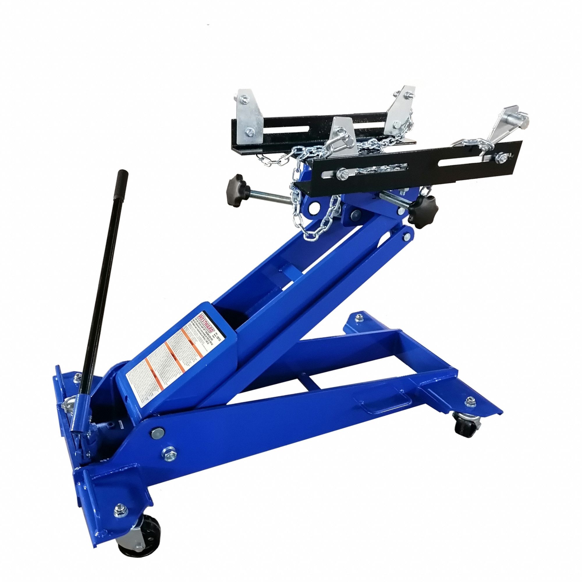 WESTWARD Transmission Jack: Transmission Jack, Mechanical, 1 ton Load  Capacity, Steel, Manual Handle