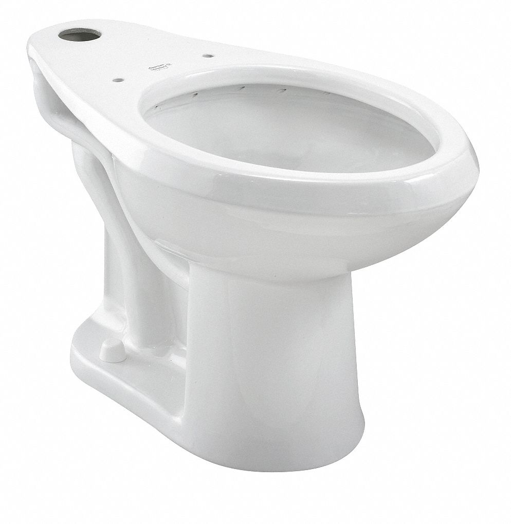 TOILET BOWL: AMERICAN STD MADERA FLOWISE, 1.1/1.28/1.6 GPF, ELONGATED BOWL