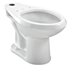 Floor-Mount Tankless Toilet Bowls with Top Spud & Bottom Outlet
