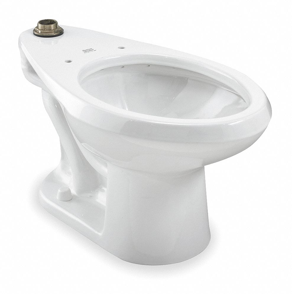 TOILET BOWL: AMERICAN STD MADERA FLOWISE, 1.1/1.28/1.6 GPF, ELONGATED BOWL