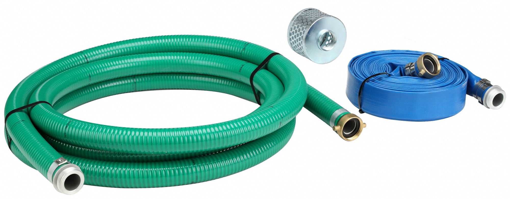 Trash pump on sale discharge hose