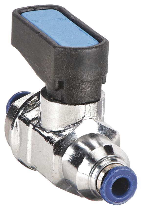 MacCan Pneumatic BUC1/4 Straight Union Ball Valve 1/4 x 1/4 Tube OD Air Push to Connect Fittings Pack of 5 