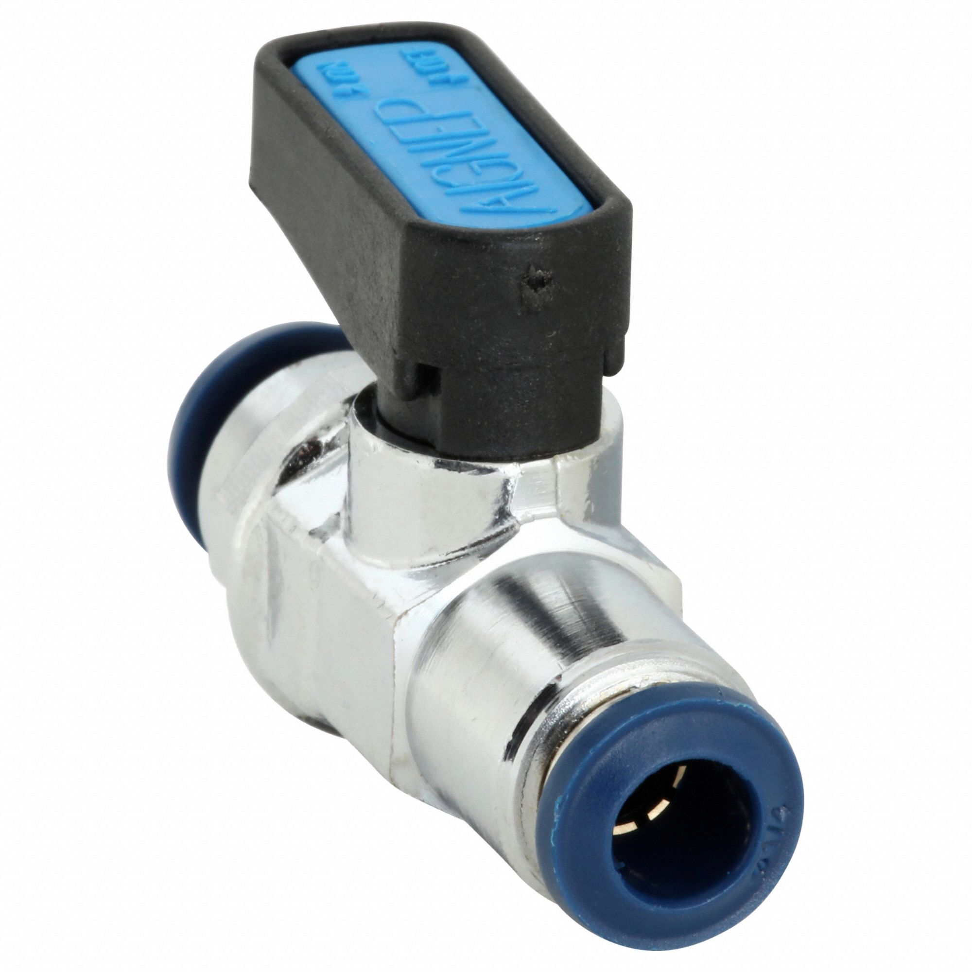 AIGNEP USA, 1/4 in, Nickel-Chrome Plated Brass, Manual Two