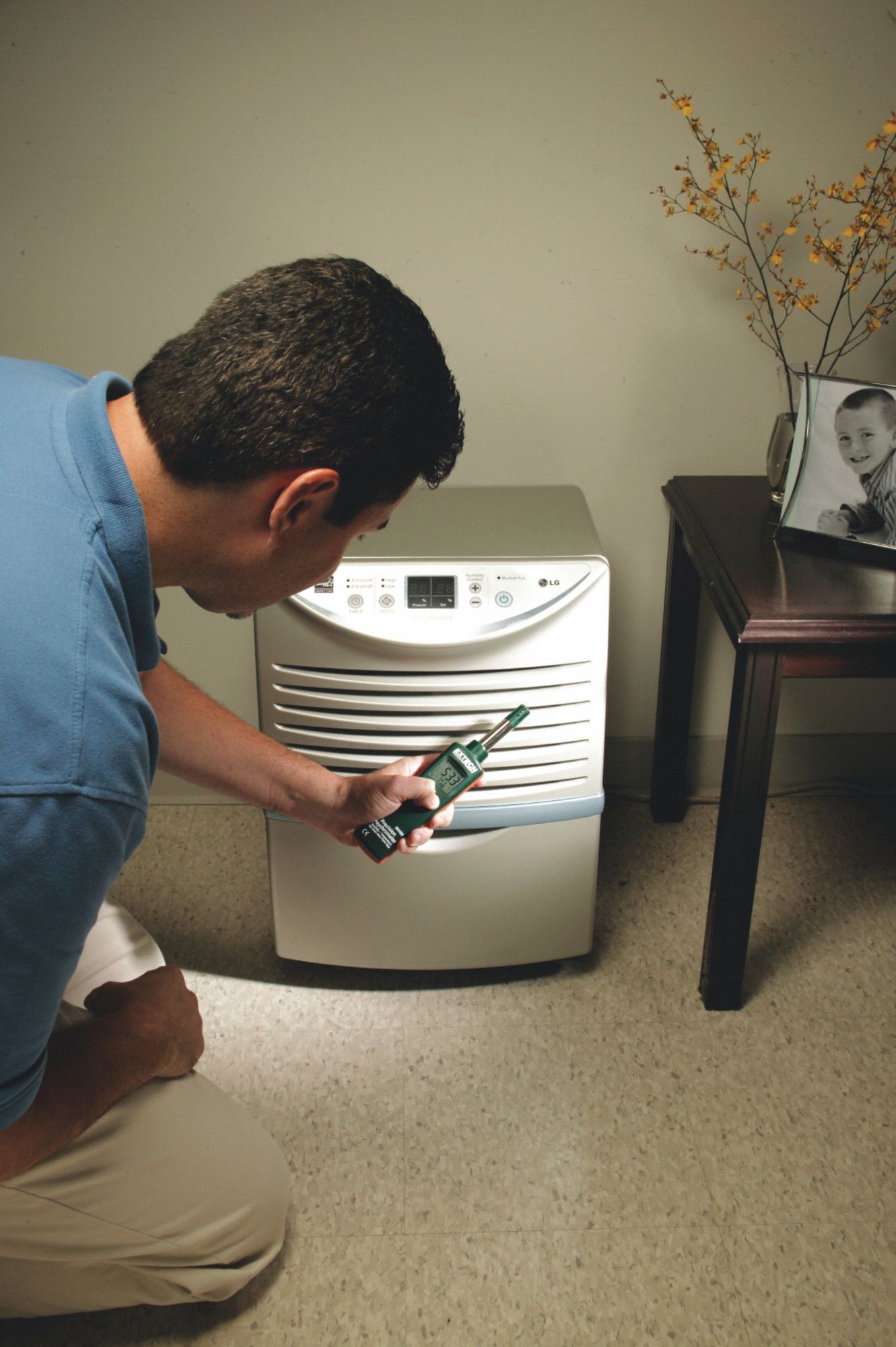 EXTECH Hygro Thermometer: Onboard, Without Data Logging, -22° to 199°F ...