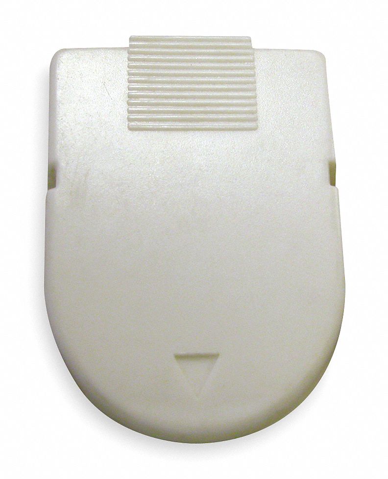 POINTE INTERNATIONAL Gray Cubicle Wall Panel Clip, 1 in W Size 1ZPY1