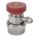 AUTOMOTIVE COUPLER, HIGH-SIDE, 7/16 TO 20 IN, 1⅞ X 1 5/16 IN, FOR MOBILE R-134A