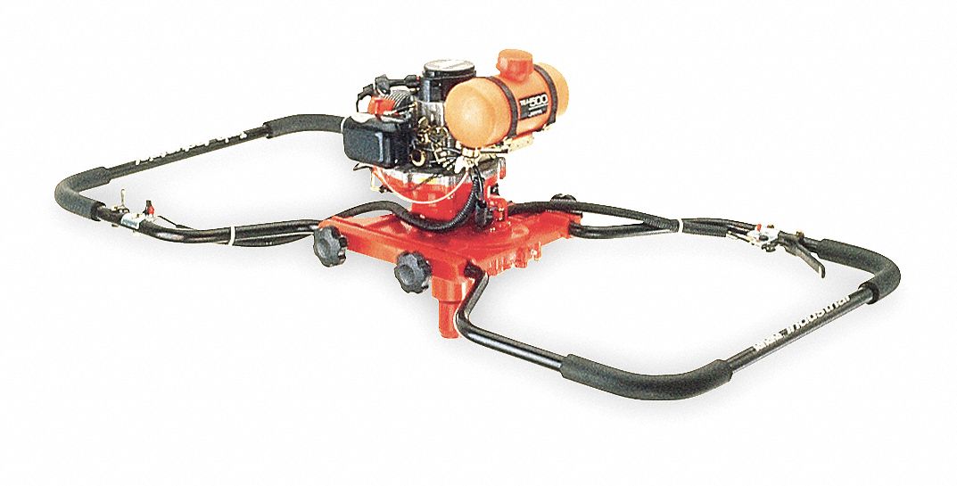 Gas Post Hole Digger,2 Man,50cc,2.5 HP Grainger