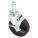 GENERAL PURPOSE FRICTION-RING STEM CASTER, 5 IN WHEEL DIA, 280 LB, 6 IN MOUNTING H