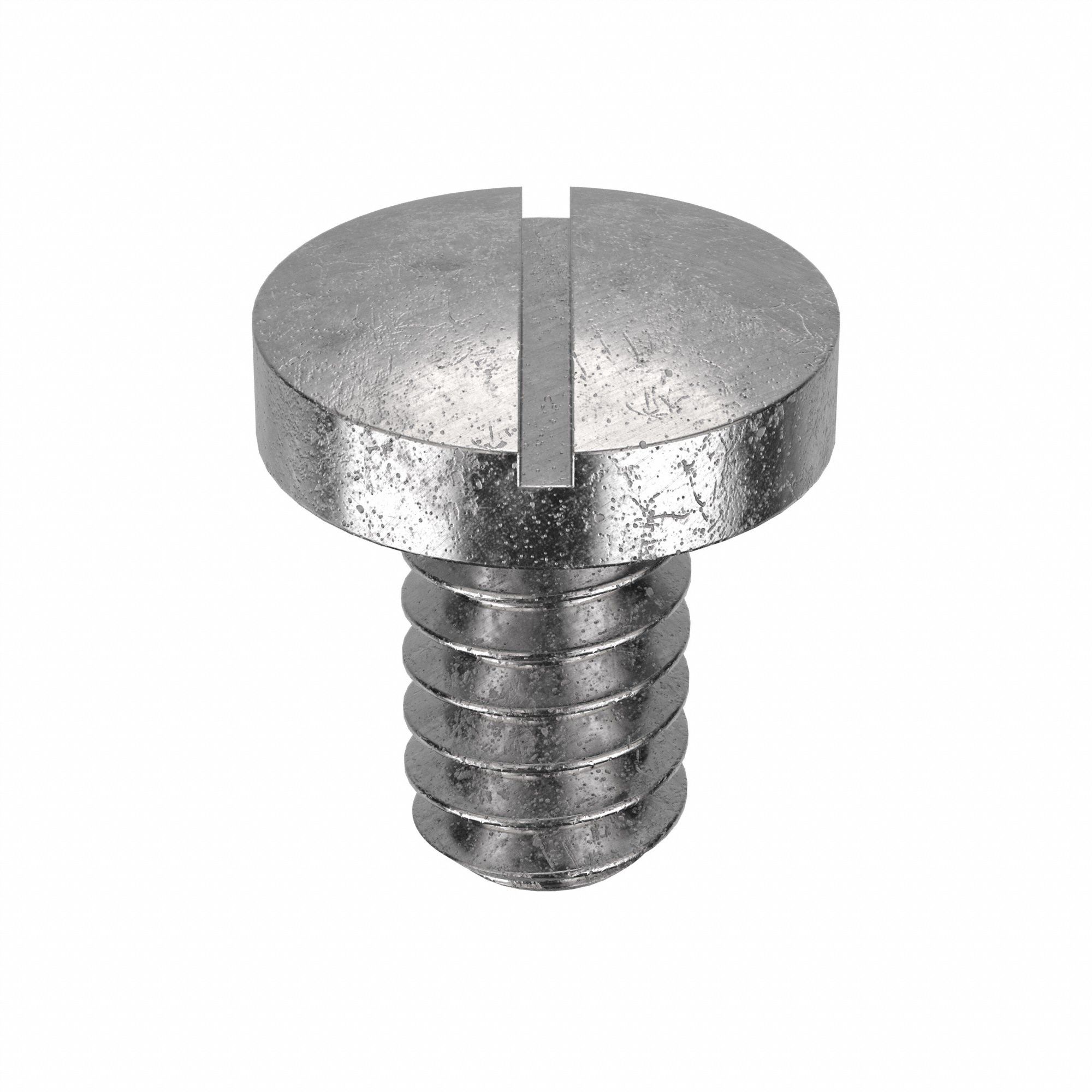 MACHINE SCREW, #4-40 THREAD, 3/16 IN L, 18-8 SS, PLAIN FINISH, PAN, SLOTTED, 100 PK