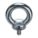 MACHINERY EYE BOLT, WITH SHOULDER, STEEL, ZINC PLATED, ⅜