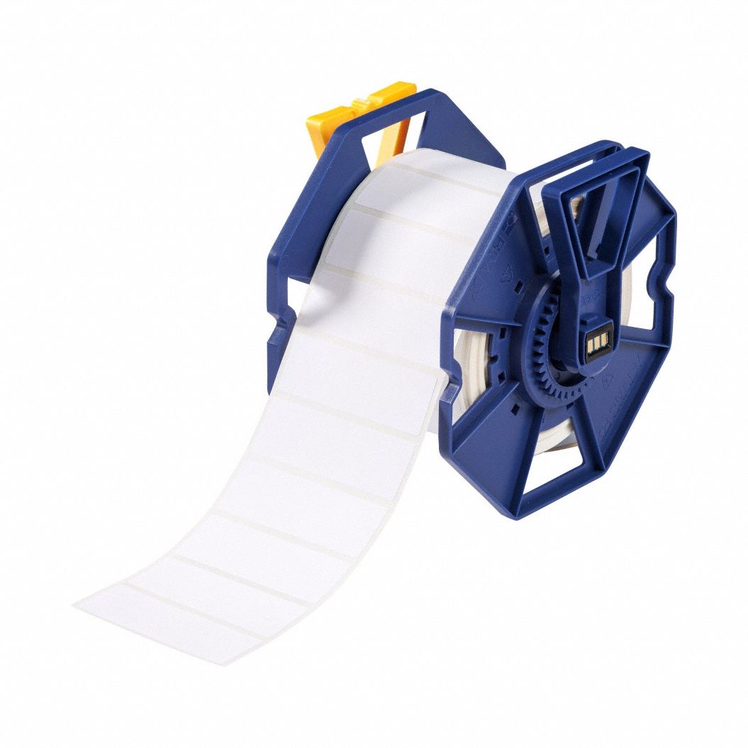 Pre-Cut Label Stock Roll White Matte