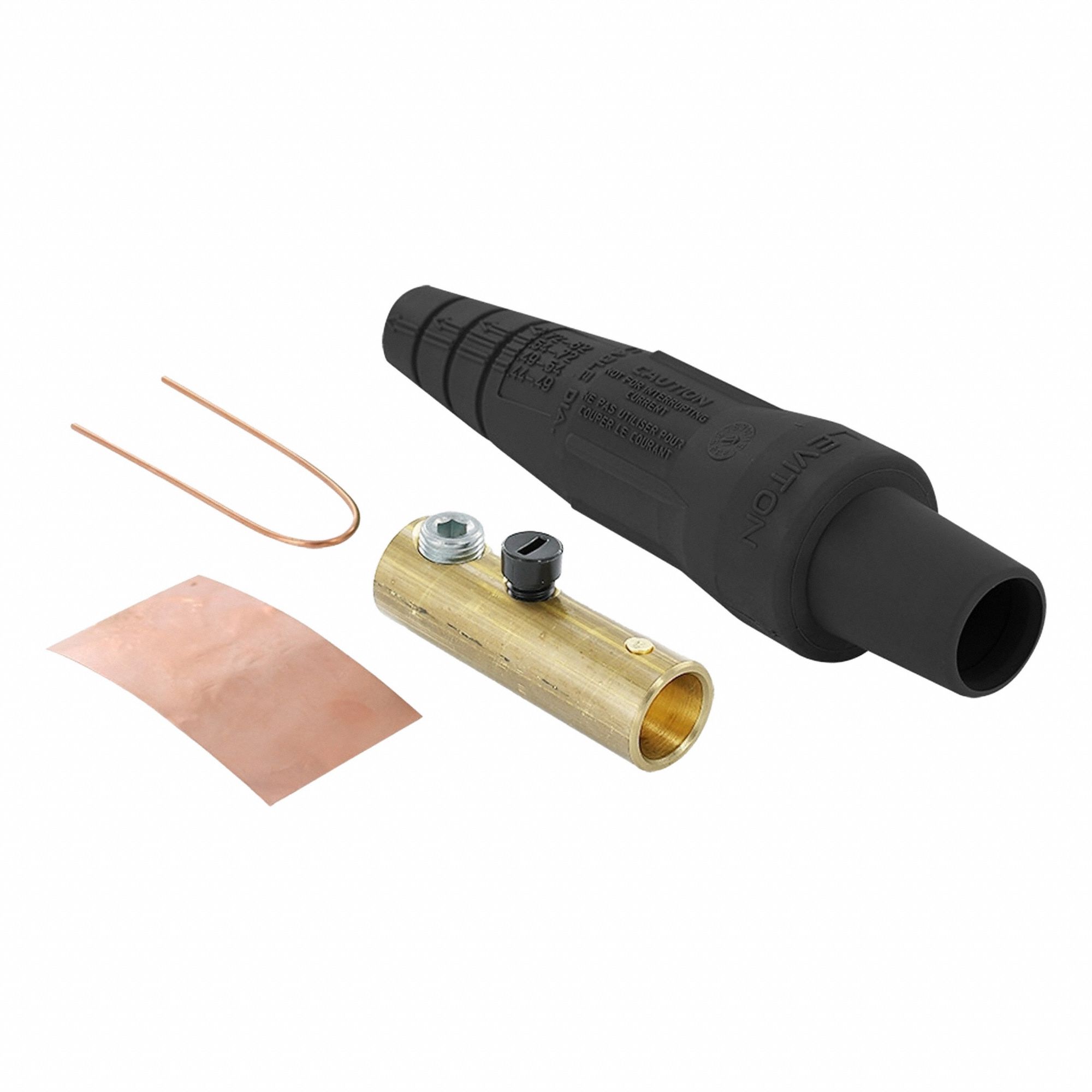 Female Plug: Female Connector, 300 A, Black