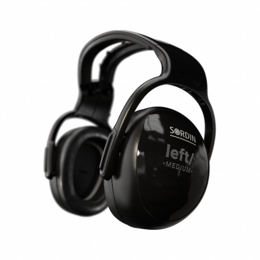 Earmuffs 25 dB Black Foldable