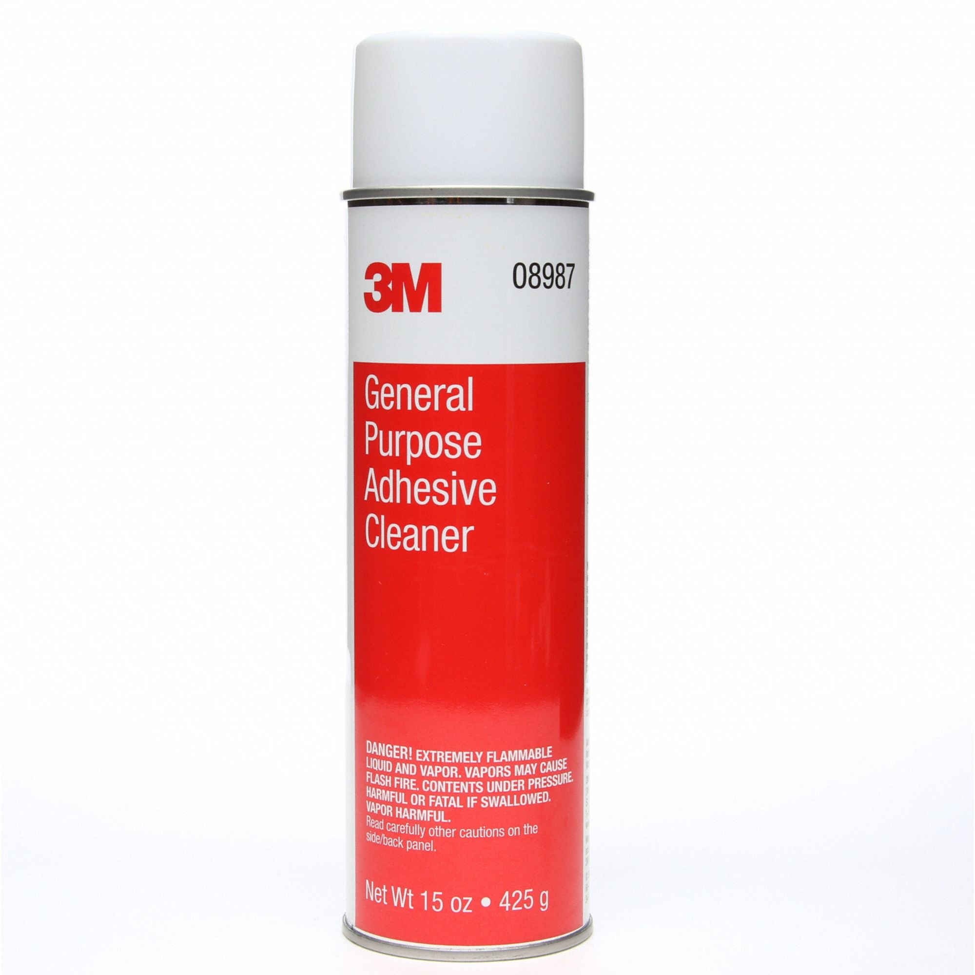 Adhesive Remover: Aerosol Spray Can, 15 oz Container Size, Ready to Use, Liquid