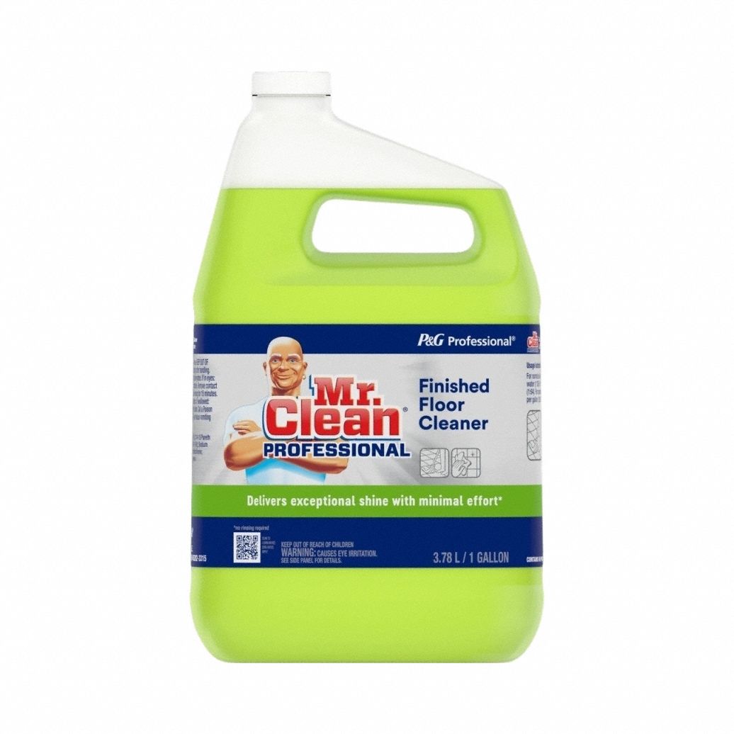 Floor Cleaner: Jug, 1 gal Container Size, Concentrated, Liquid, 3 PK