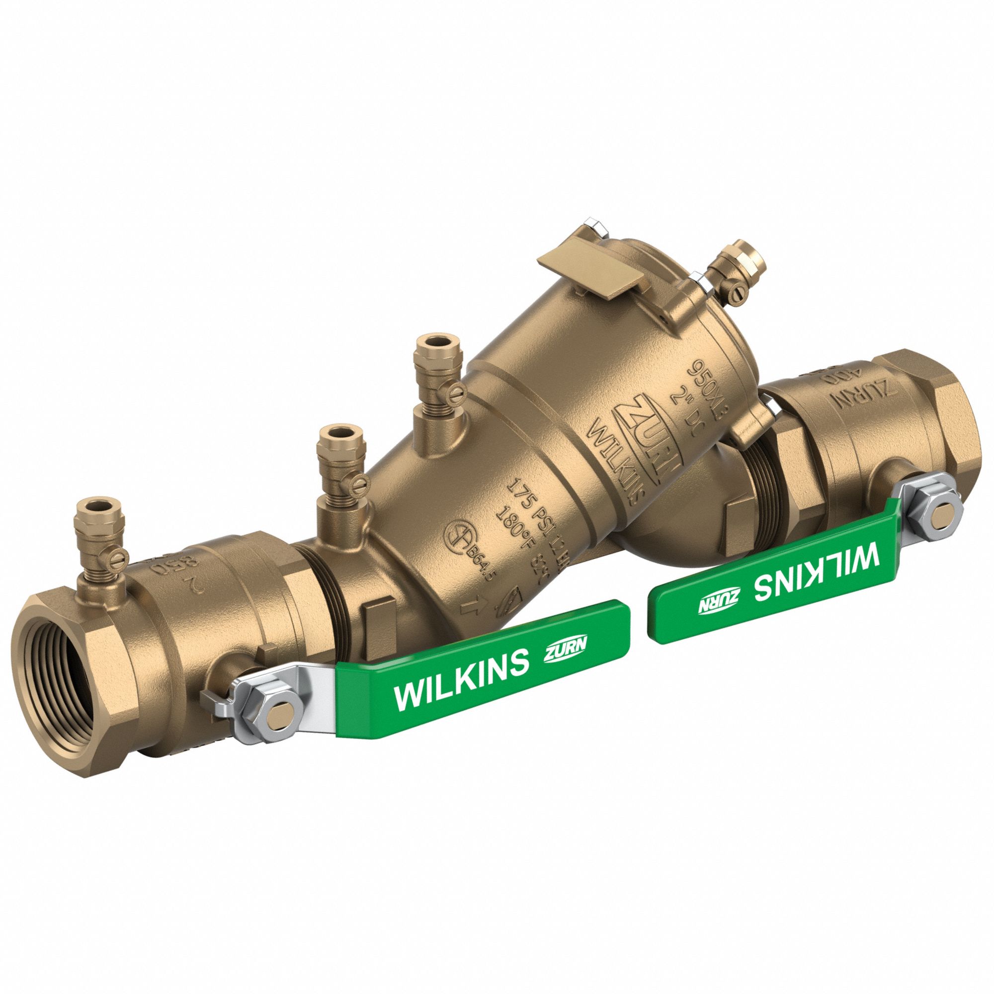 Zurn Wilkins 950xl3 Low Lead Cast Bronze Backflow Preventer 801h80