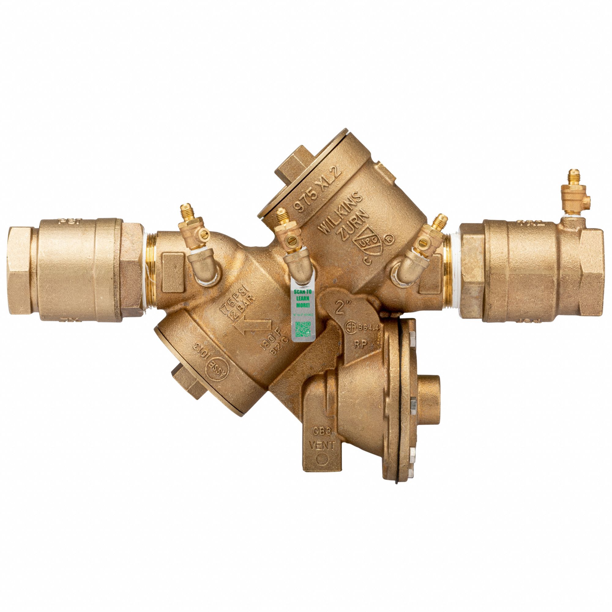ZURN WILKINS Small Backflow 801HF82975XL2TCUFT Grainger