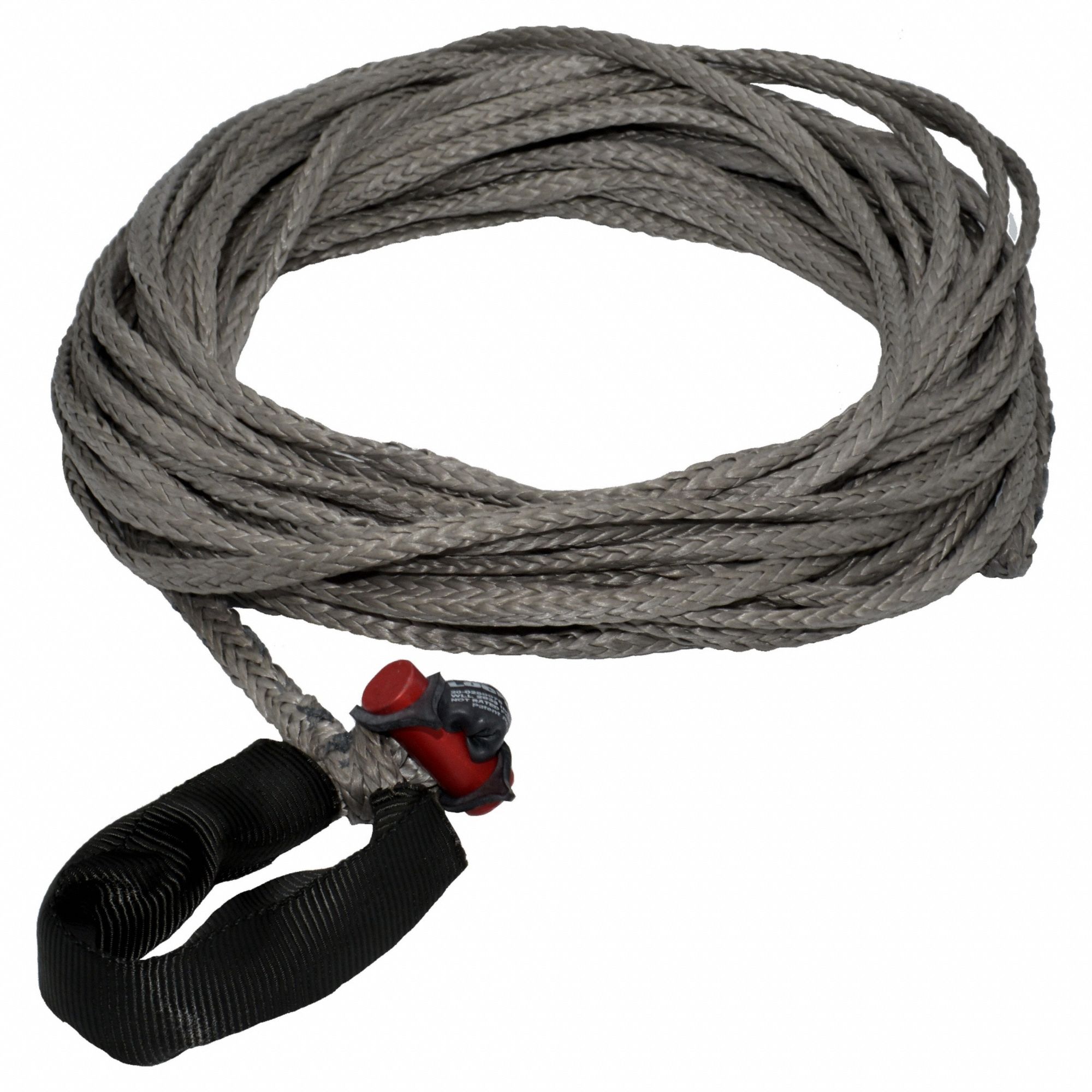 LOCKJAW, Rope, 75 ft Line Lg, Winch Line 808FD0200250075 Grainger