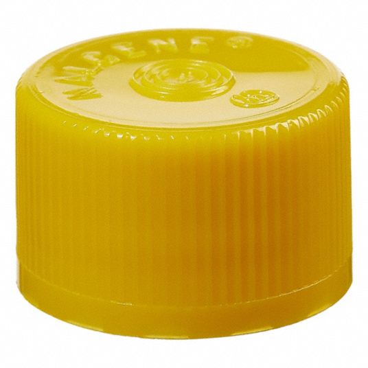 22.1 mm Dia, Yellow, Caps & Closures - 410RM1|342158-0023 - Grainger