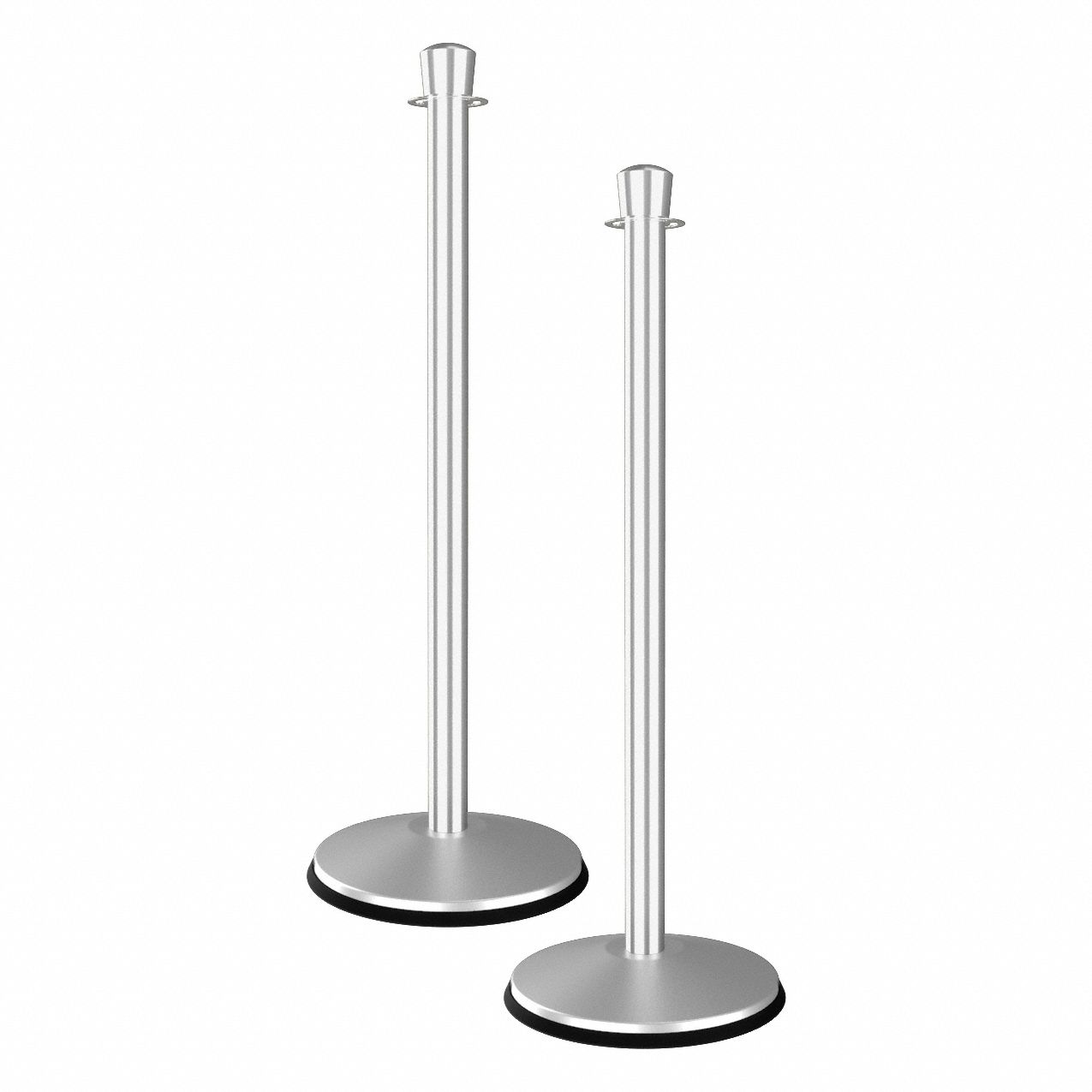 Urn Top Rope Post: Urn, 39 3/4 in Post Ht, Stainless Steel, Tapered, 36 in to 40 in