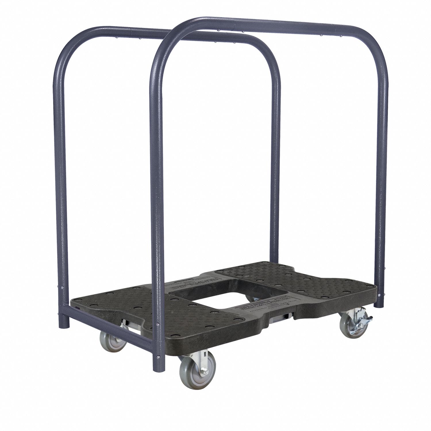 VERTICAL PANEL TRUCK WITH REMOVABLE RAILS & LOAD-SECURING ANCHORS, 1,500 LB LOAD CAPACITY