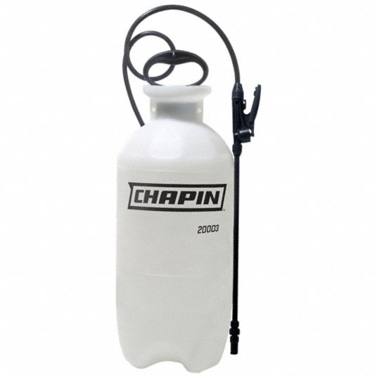 3 gal Sprayer Tank Capacity, Polyethylene, Handheld Sprayer - 6PKJ6 ...