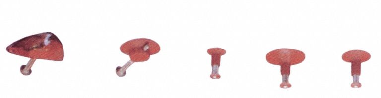 PROBE: Roto-Pic, Cup, 0.5 in_0.25 in_0.375 in Tip Size, Silicone, Brass, 2000WP