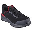 SKECHERS Athletic Shoe, Composite Toe, Style Number 200206 BKRD