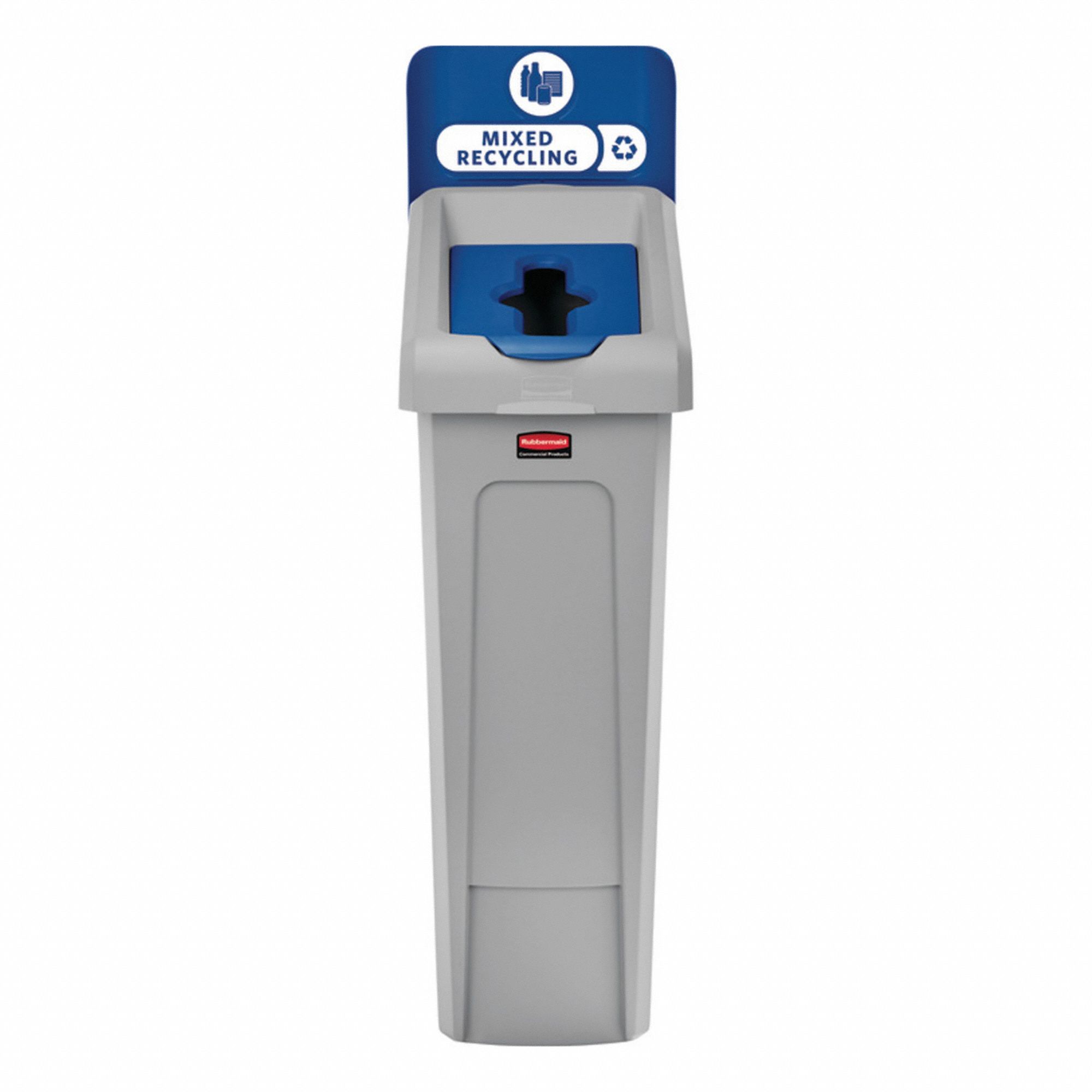 Recycling Station 23 gal 12 W Blue