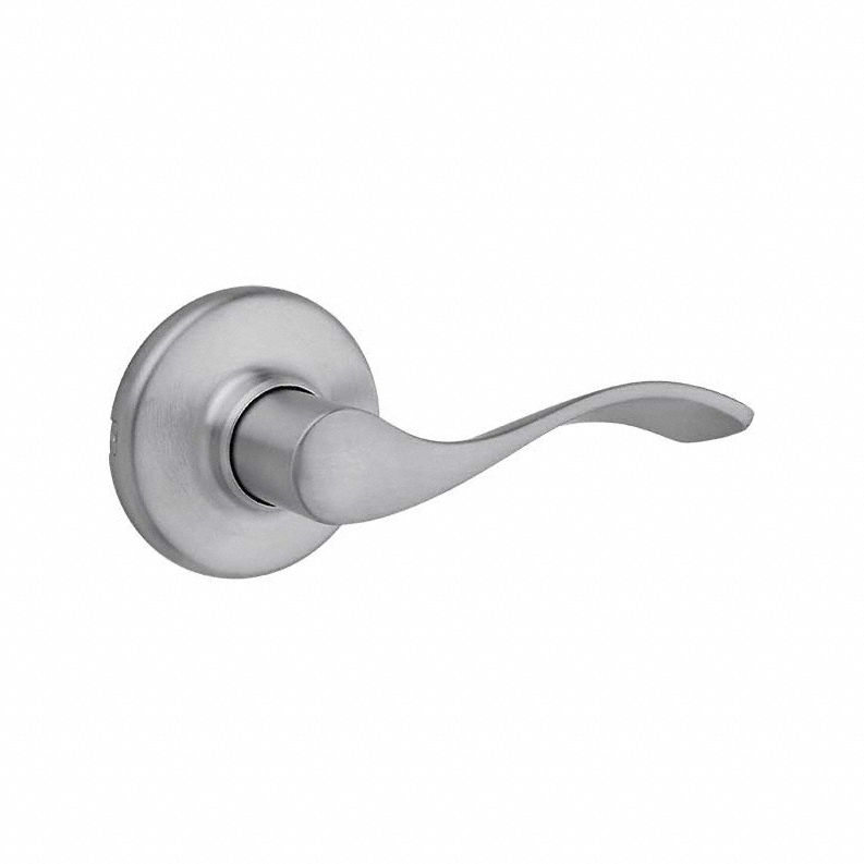 Door Lever Lockset: Passage Lever Locksets/Storeroom Lever Locksets, Chrome, ADA Compliant