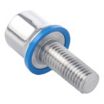 Hygienic Flanged Hex Head Bolts with Sealing Washer