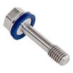 Narrow-Shaft Hygienic Hex Head Screws with Sealing Washer