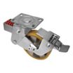 Heavy-Duty Shock-Absorbing Plate Casters