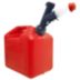 Press-Button Plastic Fuel & Gas Cans
