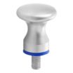 Hygienic Pull Knobs with Threaded Stud