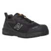 NEW BALANCE Athletic Low Shoe, Composite Toe, Style Number MIDLOGIC BLACK