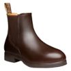 XENA Women's Chelsea Boot, Steel Toe, Brown, Style Number VA-01