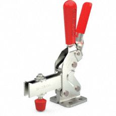 Toggle Clamp: Locking Vertical  Handle, Flange Base Mounting, 78° Clamp Arm Opening Angle