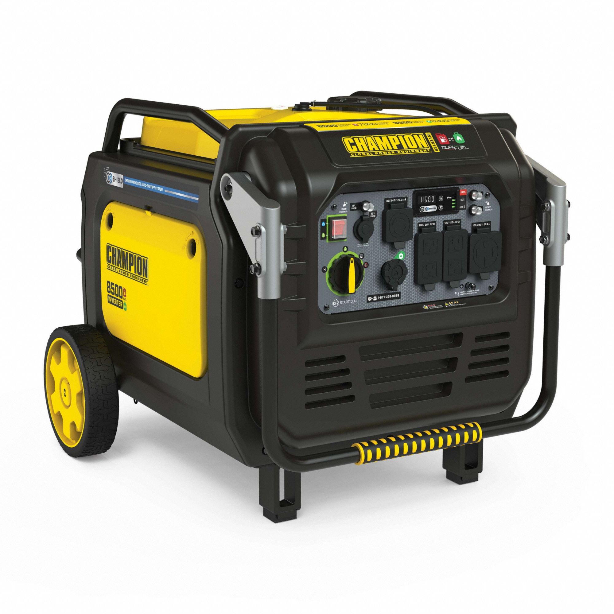 CHAMPION POWER EQUIPMENT, Inverter, Gasoline/Propane, Portable ...