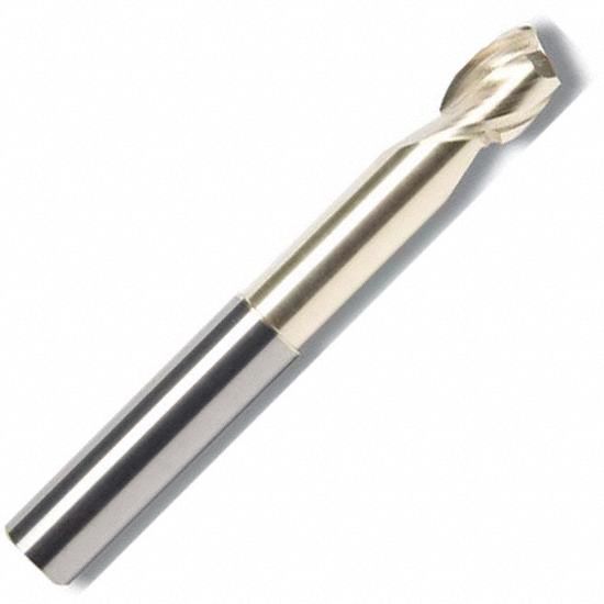 Square End Mill: Carbide, 2 Flute, 1/2" Mill Dia, 5/8" LOC, 6" OAL